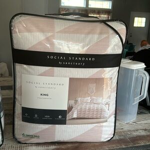 King comforter set social standards by sanctuary